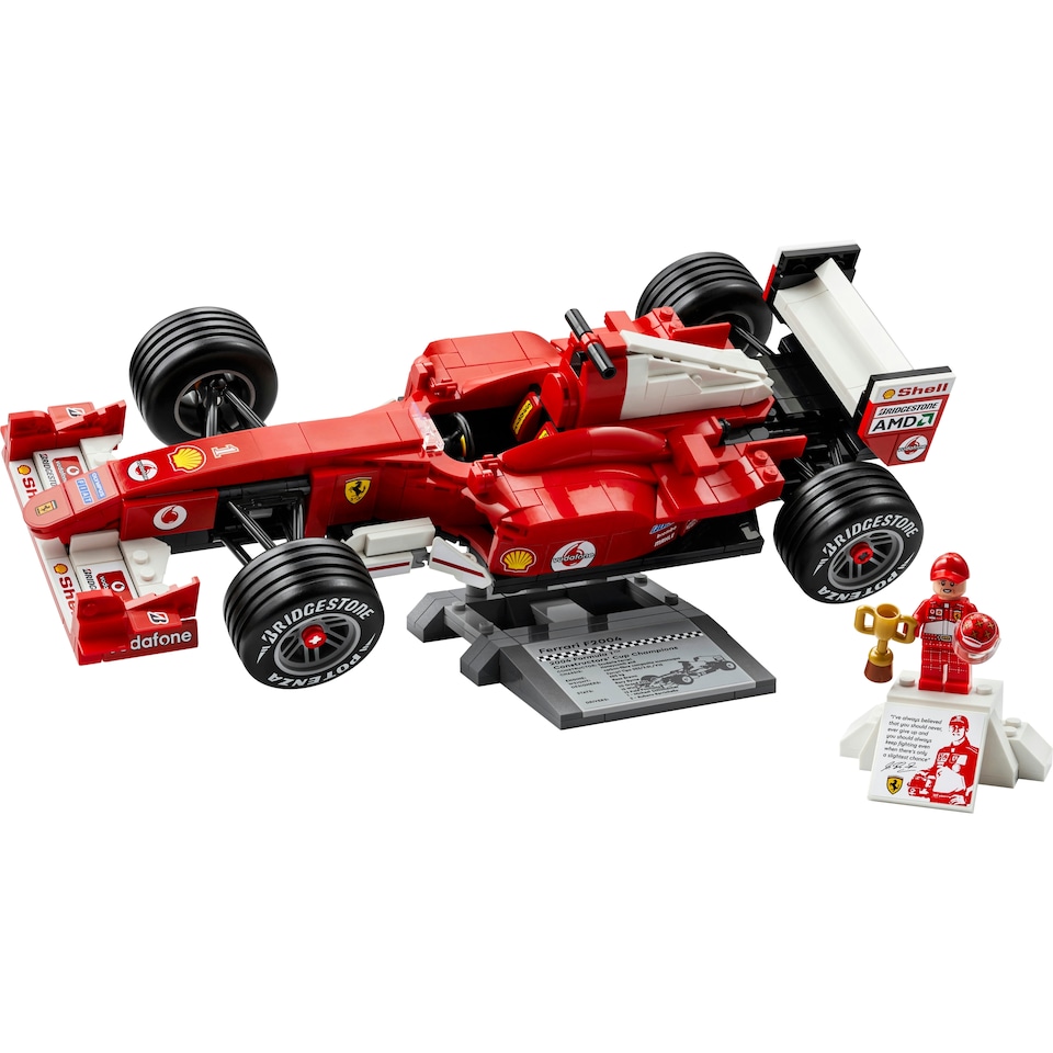 image 1 of LEGO Icons 11375 Ferrari F2004 & Michael Schumacher