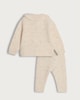image 2 of F&F x Samantha Faiers 2-Piece Knitted Cardigan and Leggings Set in Cream