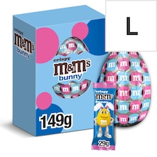 M&M's Crispy Bunny Milk Chocolate Easter Egg 149g