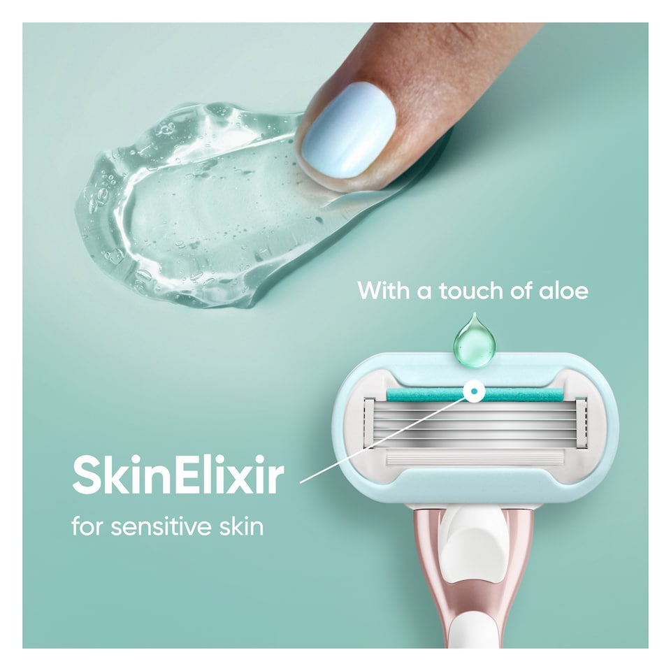 image 1 of Gillette Venus Deluxe Smooth Sensitive Blades 3 Pack