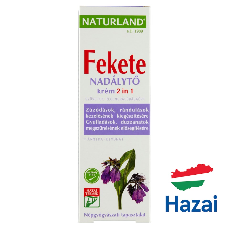 image 1 of Naturland 2 in 1 Black Comfrey Cream 100 ml