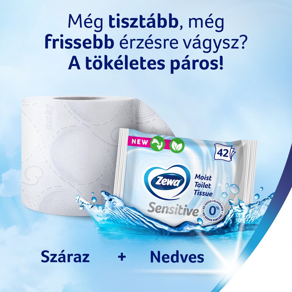 Zewa Exclusive Ultra Soft toalettpapír 4 rétegű 16 tekercs  1. kép