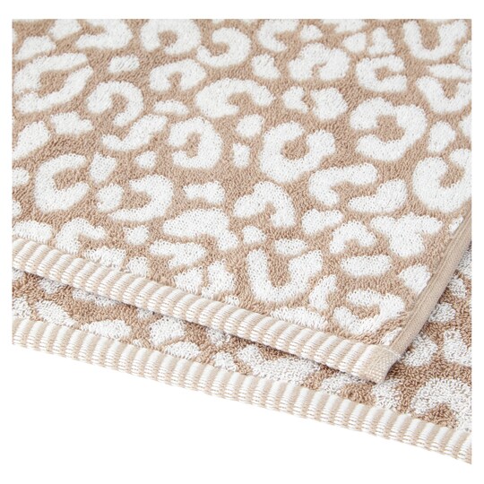 Tesco Leopard Hand Towel Mole Tesco Groceries