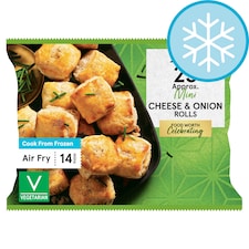 Tesco Cheese & Onion Rolls 25 Pack 375g