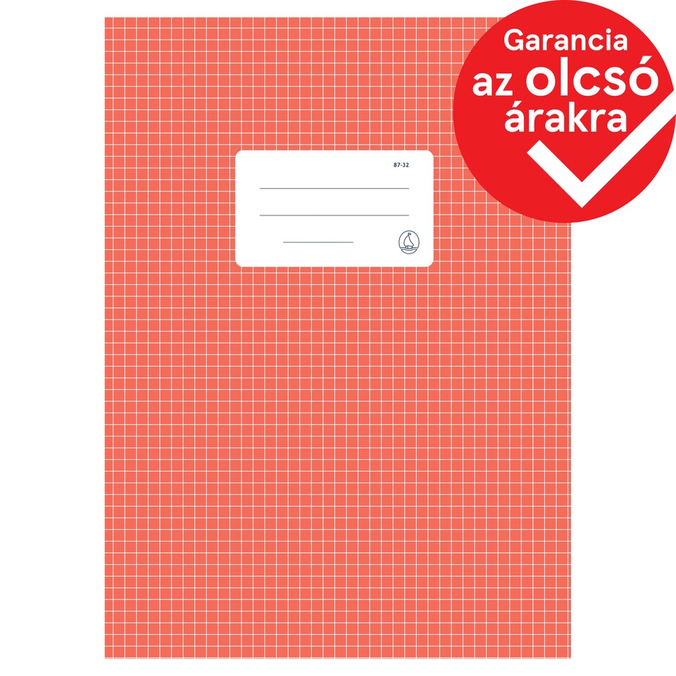 Harmónia 87-32 Squared Notebook A/4