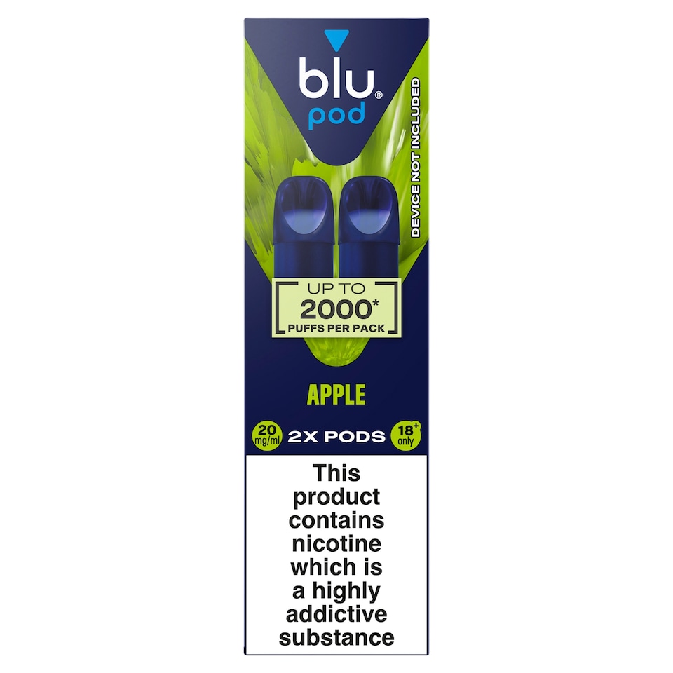 image 1 of blu Pod Apple 20mg/ml 2x 2ml