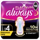 obrázok 1 z Always Platinum Hygienické Vložky Secure Night (Veľkosť 4) 10 Vložiek