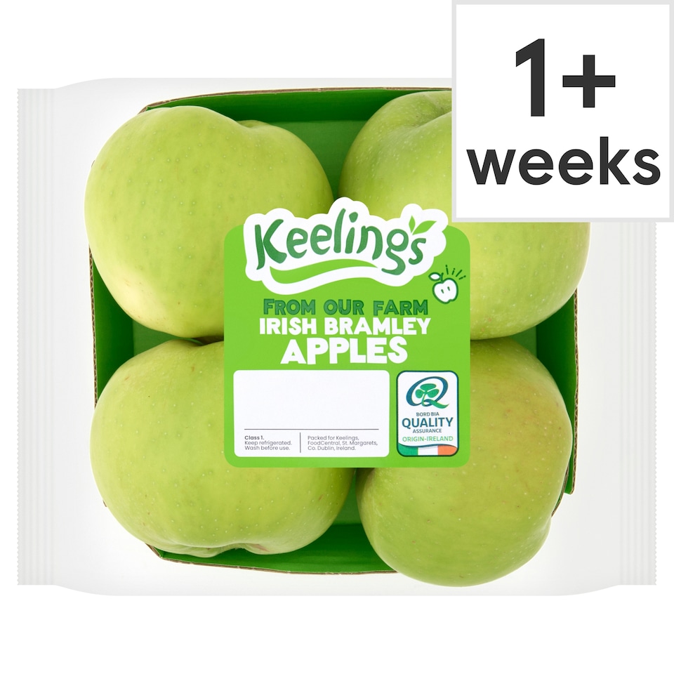 Keelings Irish Bramley Apple 4 Pack