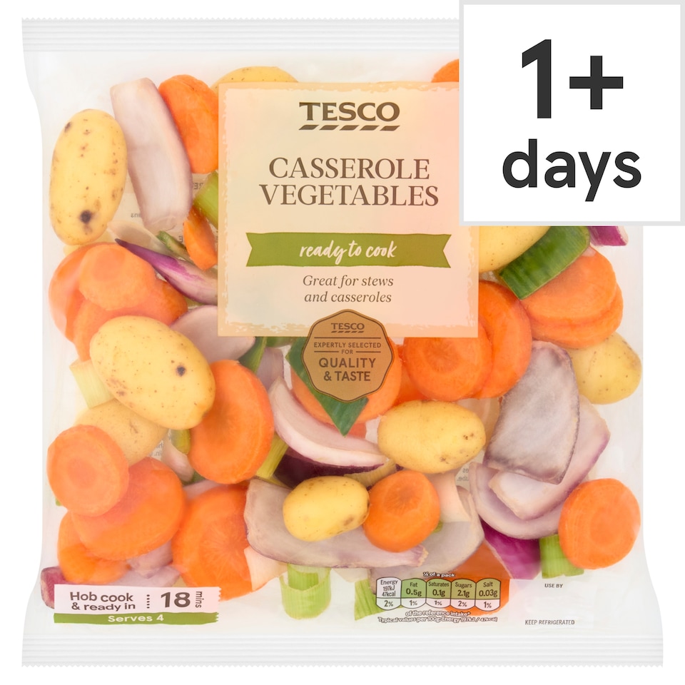 Tesco Casserole Vegetables 400g