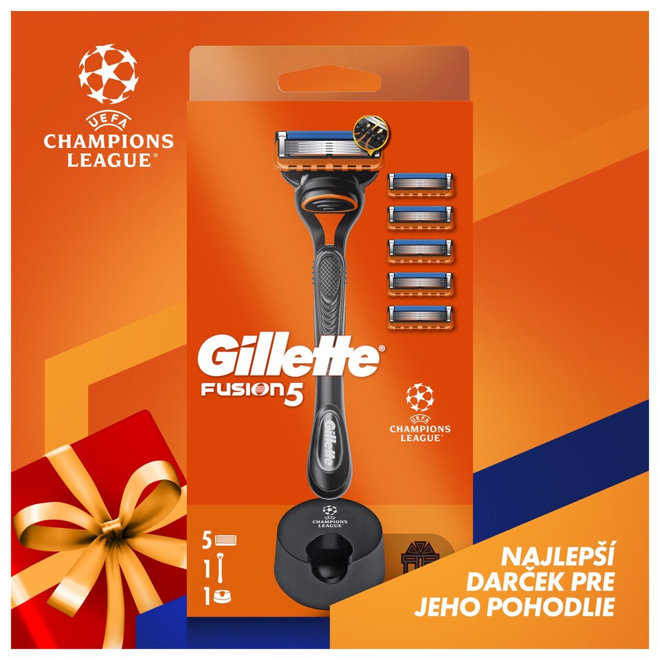 image 1 of UEFA Champions League Special Edition Gillette Fusion5 Holiaci Strojček pre Mužov