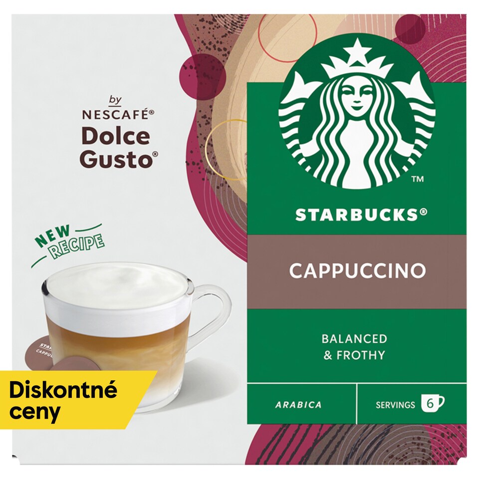obrázok 1 z STARBUCKS Cappuccino by NESCAFÉ Dolce Gusto - 12 kapsúl (6 šálok)