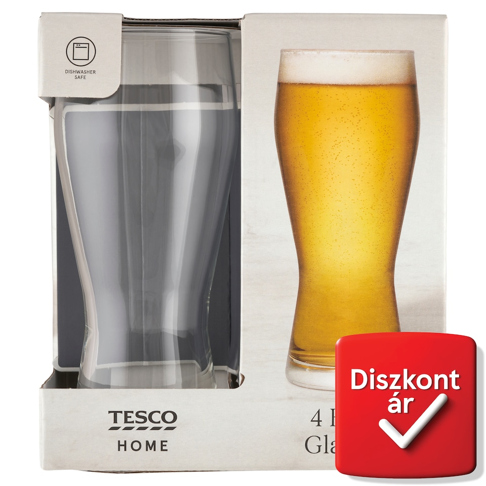 Tesco Home söröspohár szett 4 db  1. kép