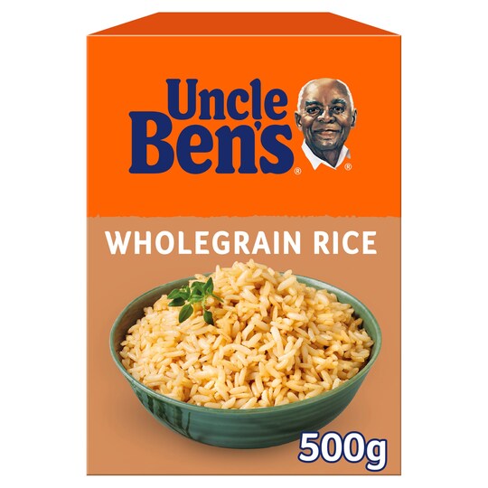 Uncle Bens Wholegrain Rice 500G Tesco Groceries