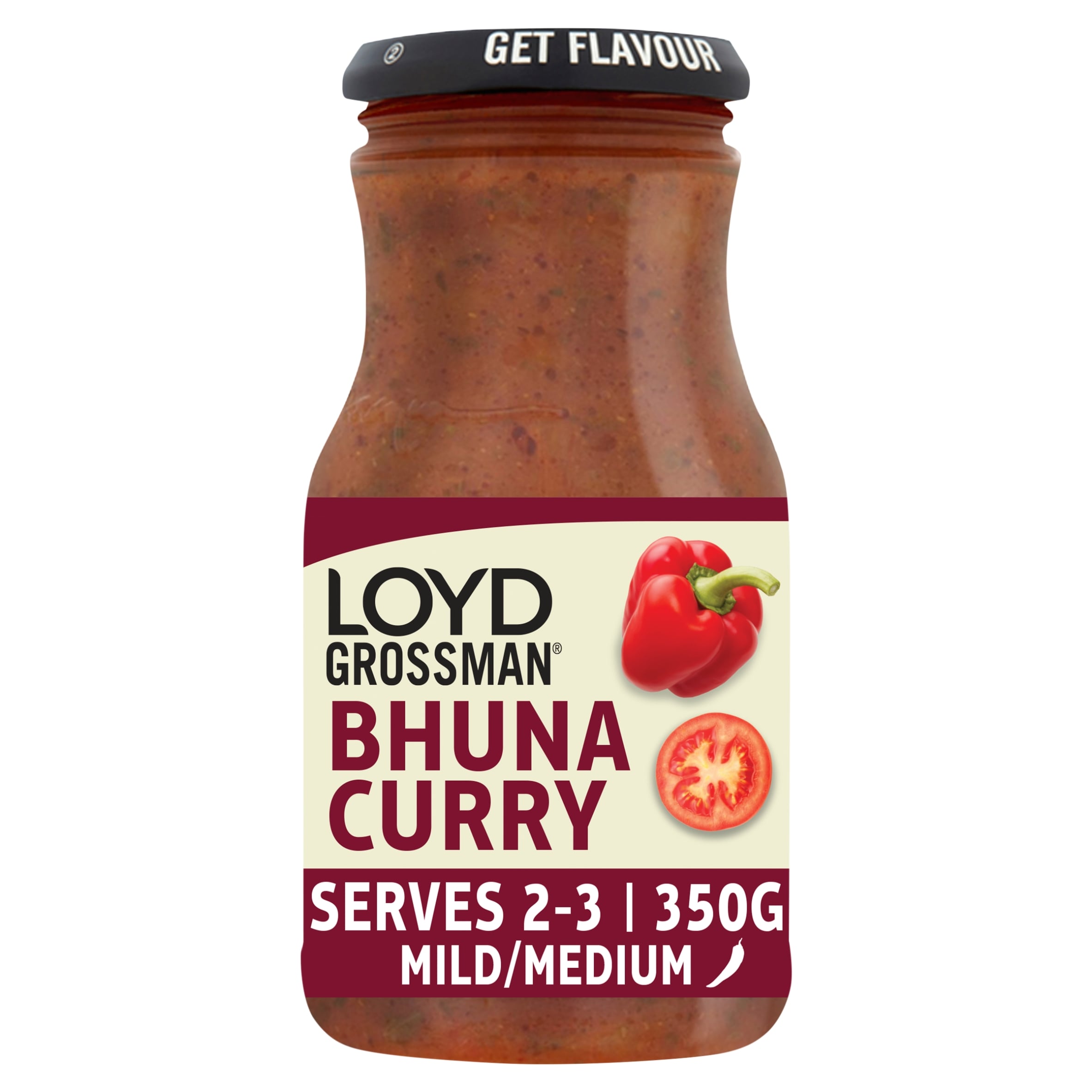 Loyd Grossman Bhuna Indian Curry Sauce 350g