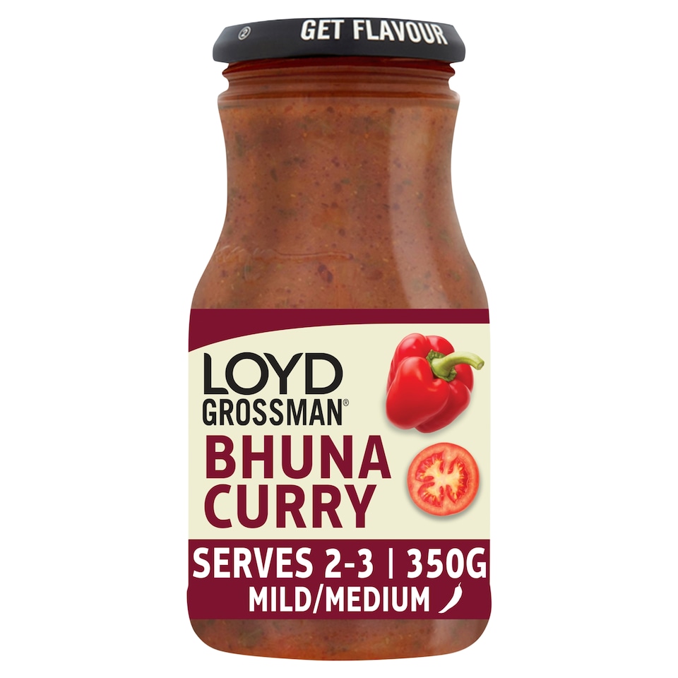 Loyd Grossman Bhuna Indian Curry Sauce 350g