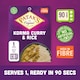 image 2 of Patak's Korma Curry & Rice Ready Meal Kit 250g
