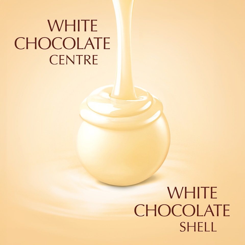 image 1 of Lindt Lindor White Chocolate Truffles Carton 200G