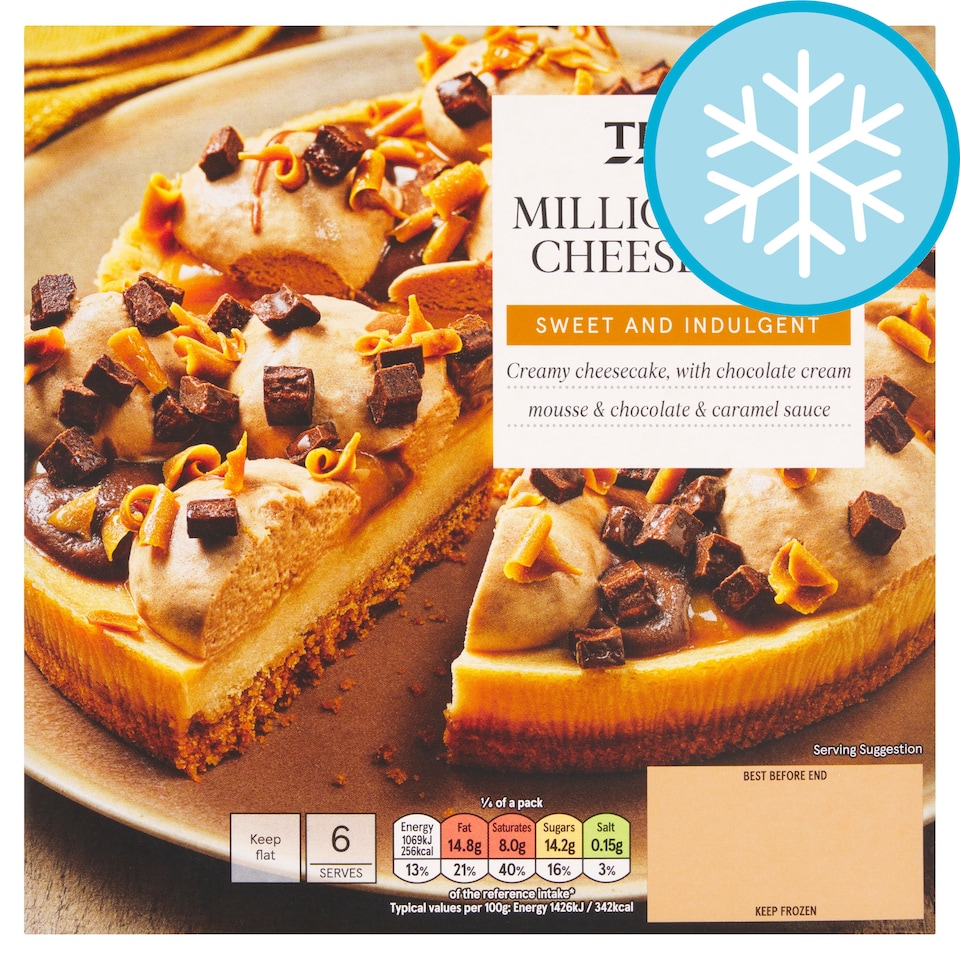 Tesco Millionaires Cheesecake 450g