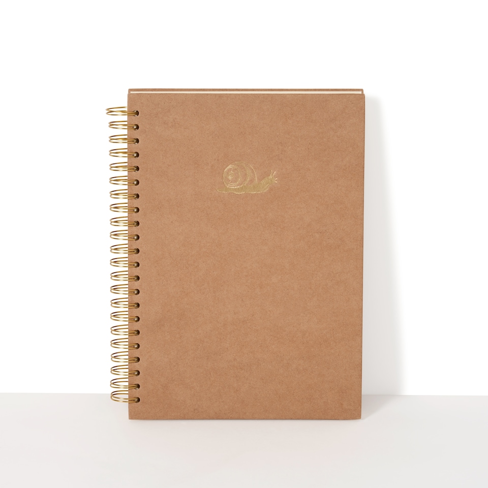 image 1 of Paperchase Full Bloom A4 Wiro Craft Notebook