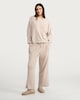 image 2 of F&F Snit Textured Sunday Lounge Pyjama Set in Beige