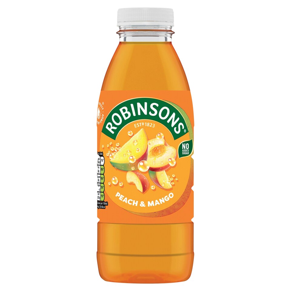 Robinsons Ready To Drink No Added Sugar Peach & Mango 500Ml