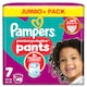 image 1 of Pampers Premium Protection Nappy Pants Jumbo Pack Size 7 40 Pack