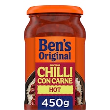 Ben's Original Hot Chilli Con Carne Sauce 450G
