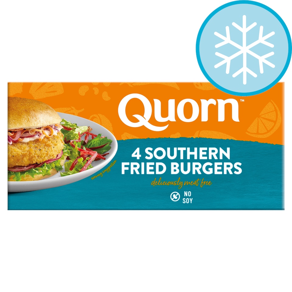 Quorn 4 Southern Fried Burgers 252g
