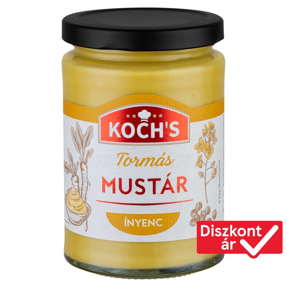 KOCH'S Tormás mustár 350 g