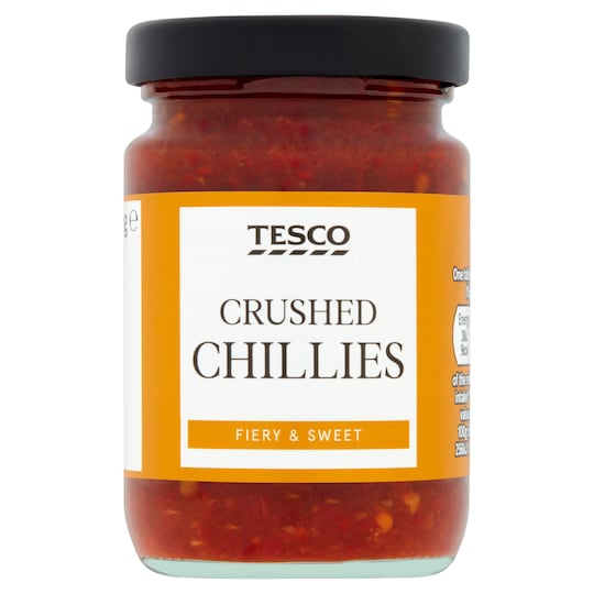 Tesco Crushed Chilli 90G Tesco Groceries