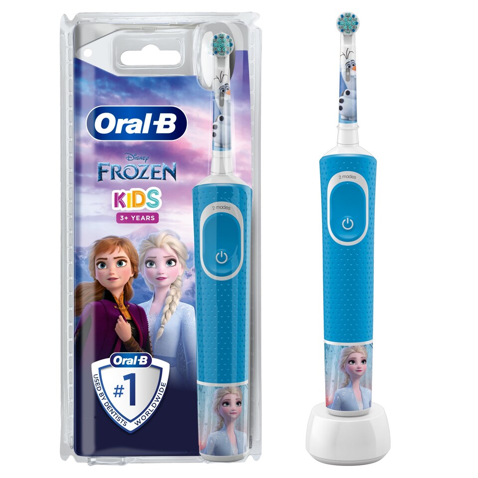image 1 of Oral-B Frozen Kids 3+ Electric Toothbrush