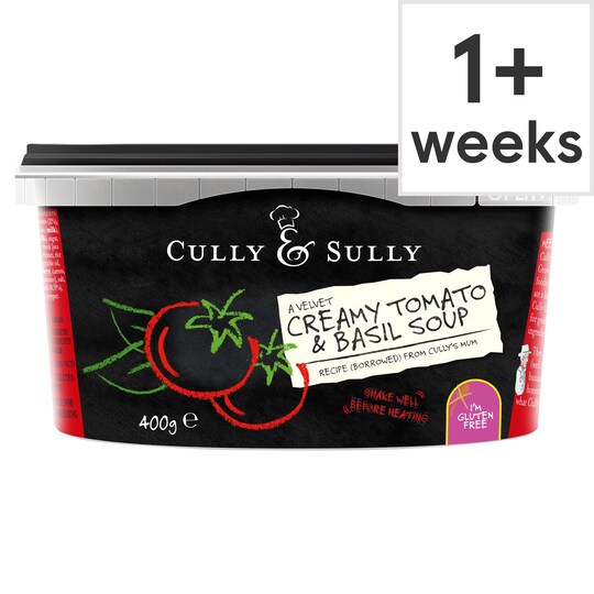 Cully&Sully Tomato&Basil Soup 400G Tesco Groceries