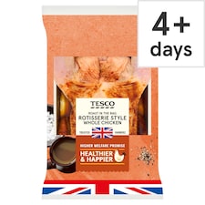 Tesco Roast In The Bag Rotisserie Style Whole Chicken 1.5Kg