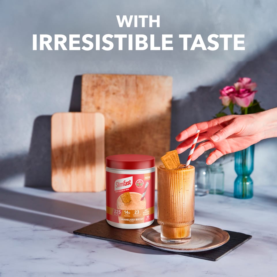 image 1 of SlimFast Meal Replacement Powder - Caramelised Biscuit 365g