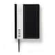 image 1 of Paperchase Agenzio Large Black Ruled Notebook