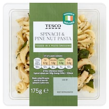Tesco Pasta And Spinach Pinenut 175G