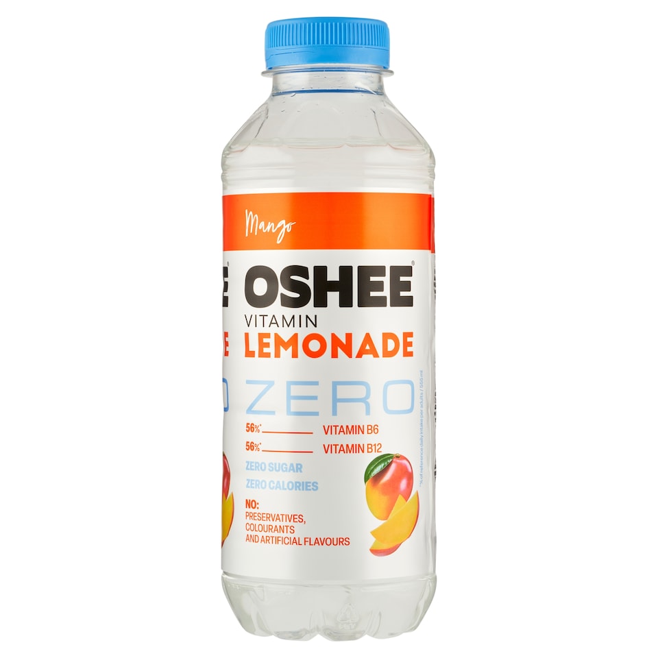 obrázok 1 z Oshee Nesýtený nealkoholický nápoj s príchuťou mango 555 ml
