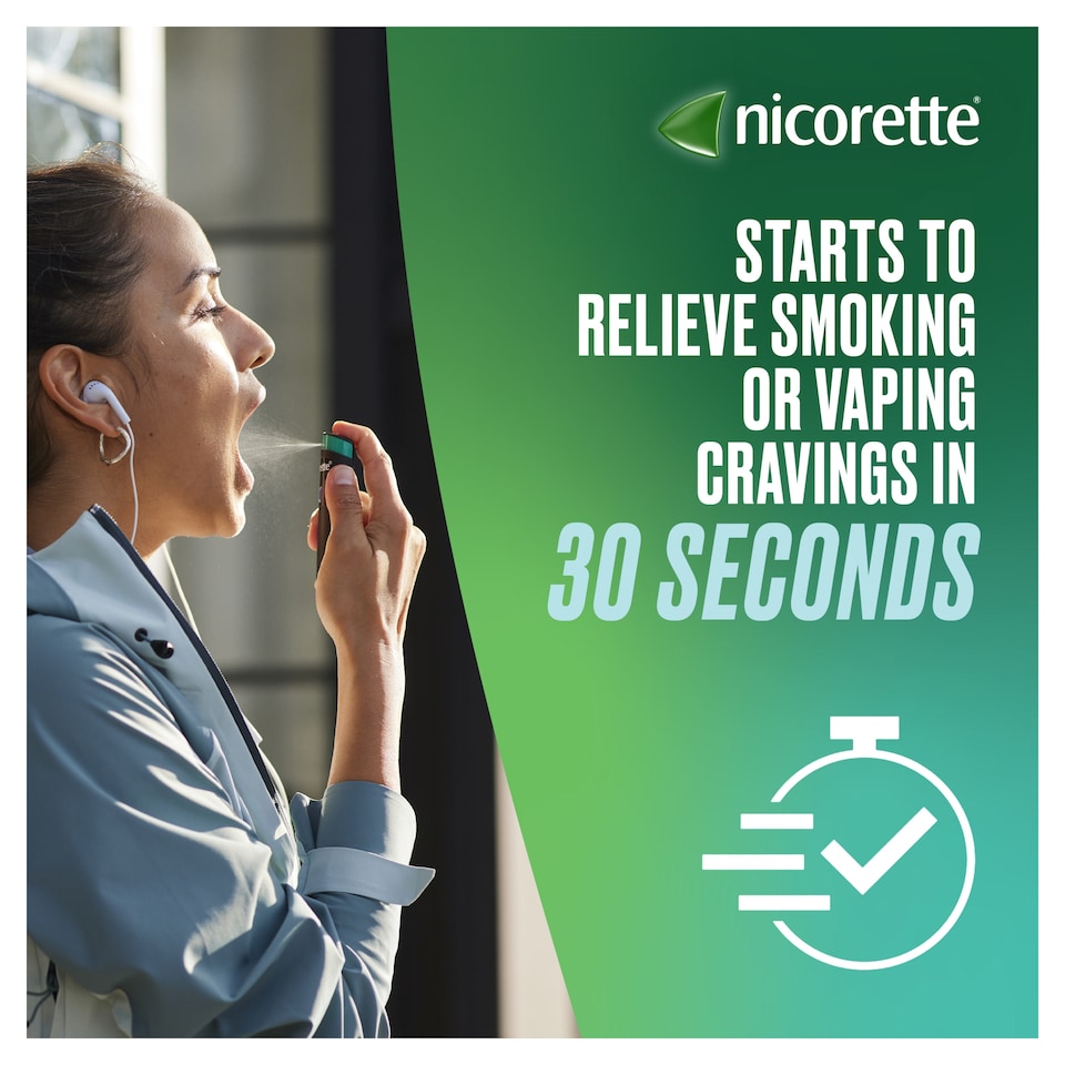 image 1 of Nicorette QuickMist Nicotine Mouthspray - Freshmint Single