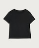 image 4 of F&F Active EVERYHOUR Ruched Side T-Shirt in Black