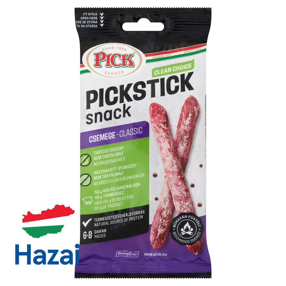 image 1 of PICK Pickstick Snack Delicate Sausage 60 g