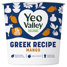 Yeo Valley Organic Greek Recipe Mango 350g