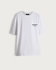 image 4 of F&F Pure Cotton Oversized Recreation Athl. Dept. Slogan T-Shirt in White