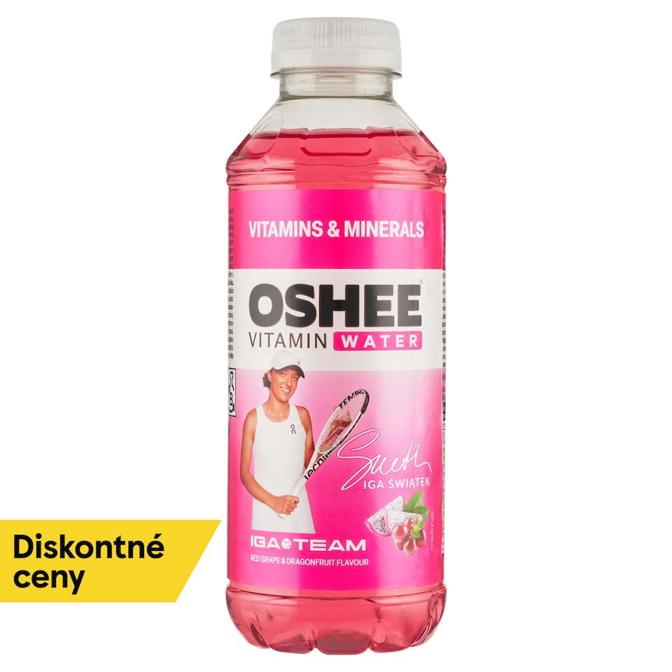 image 1 of Oshee Vitamin Water with Red Grape & Dragonfruit Flavour 555 ml