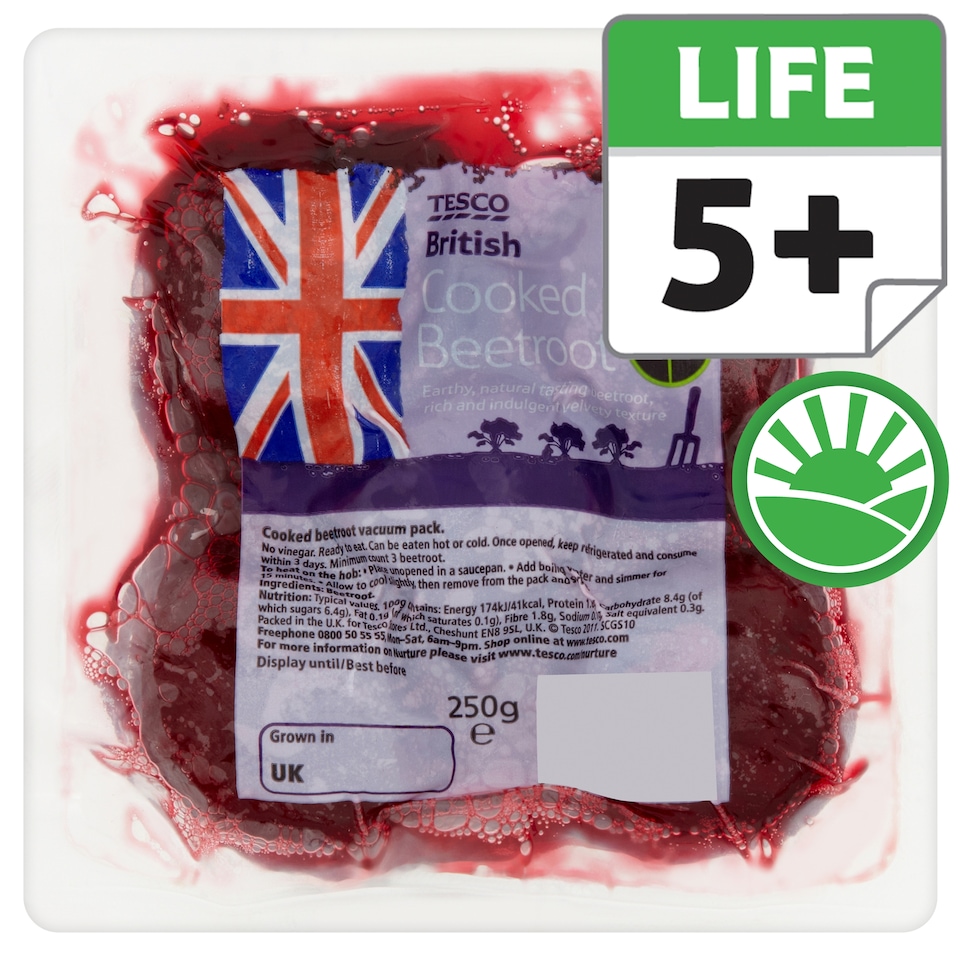 Tesco Cooked Beetroot Vacuum Pack 300G (Apt)