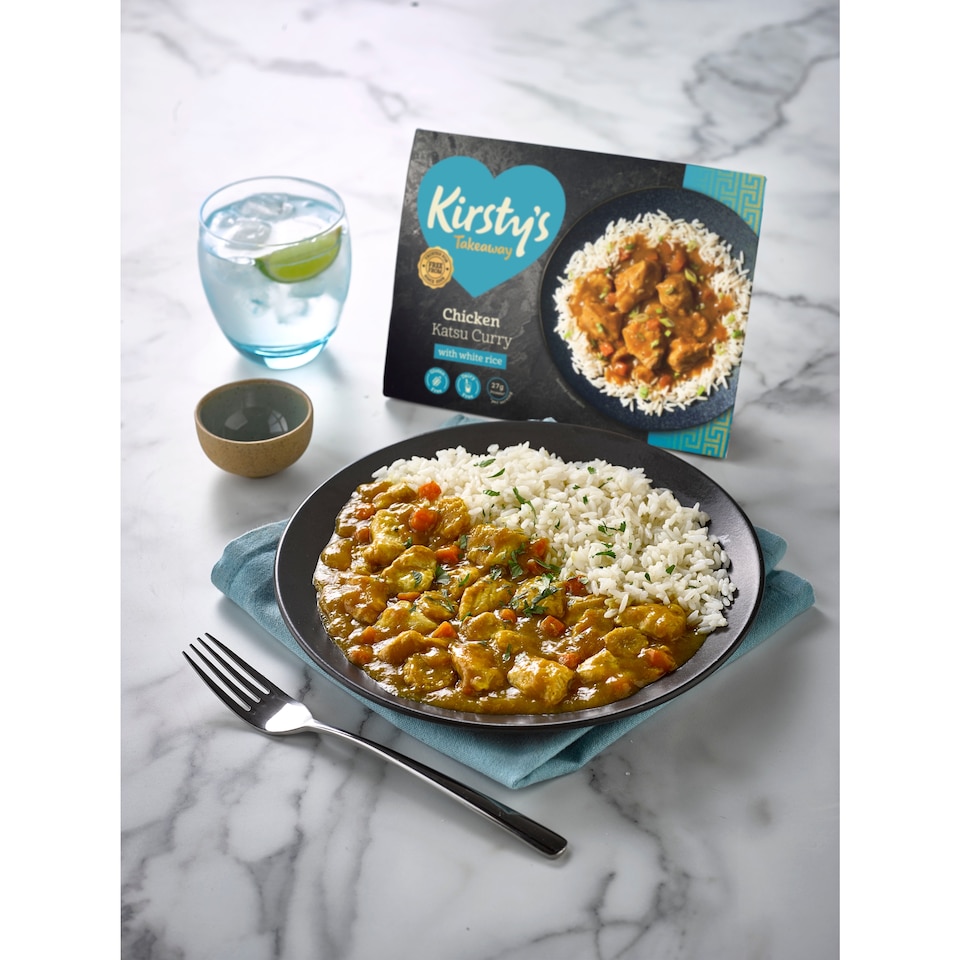 image 1 of Kirsty's Takeaway Chicken Katsu Curry with Rice 450g