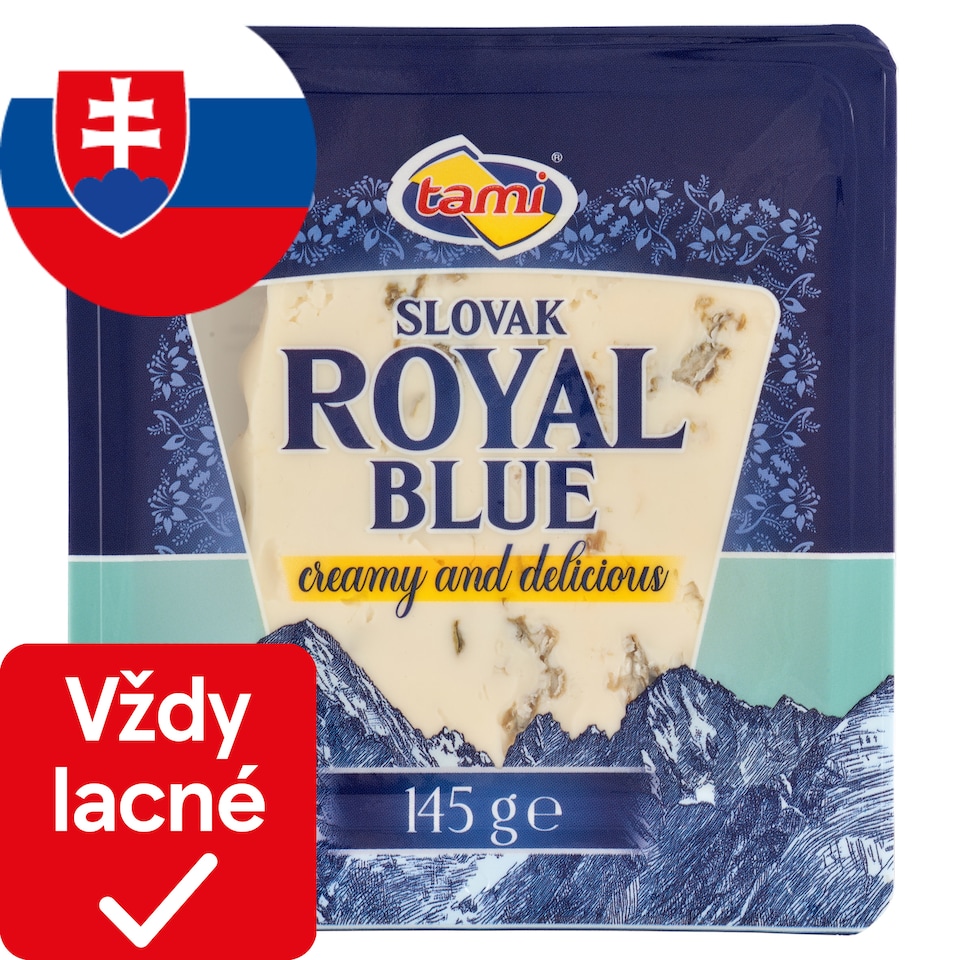 image 1 of Tami Royal Blue Cheese with Blue-Green Mold Inside 145 g