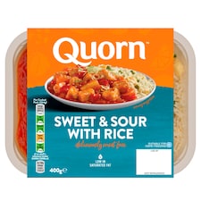 Quorn Sweet & Sour With Rice 400G