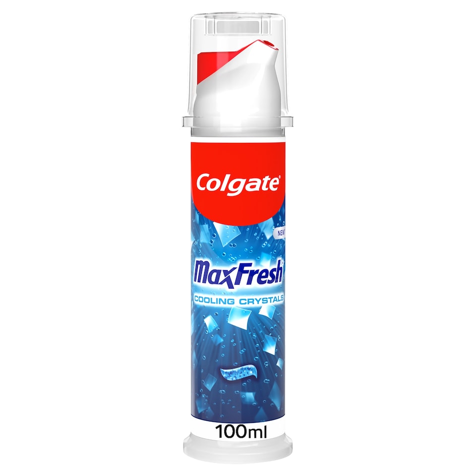 image 1 of Colgate Max Fresh Cooling Crystals Toothpaste Pump 100ml
