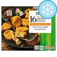 Tesco Meat Free 16 Chicken Style Nuggets 320G