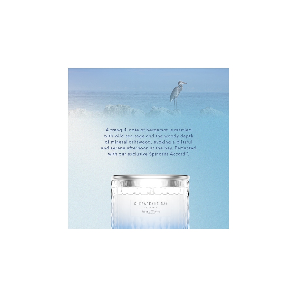 image 1 of Chesapeake Bay Serene Waters Small Candle 127g